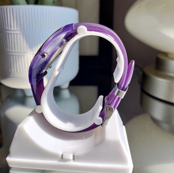 Purple Jelly Style Prestige Medical Nurse Watch Stainless Steel Bezel in - Picture 9 of 10